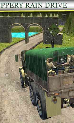 armée camion jeu de pilote 3D 3