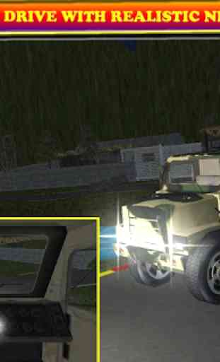 armée camion jeu de pilote 3D 4