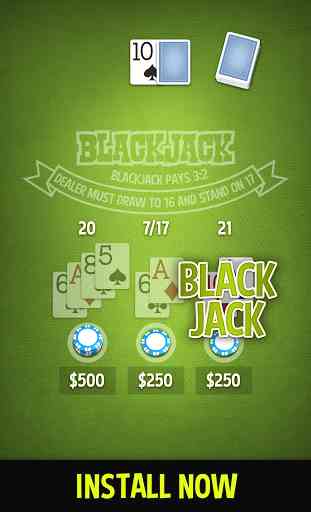 Blackjack 21 - ENDLESS & FREE 2