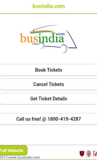 Bus India Mobile App 1