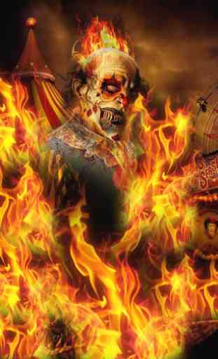 Clown Ghost Rider sur Fire 2