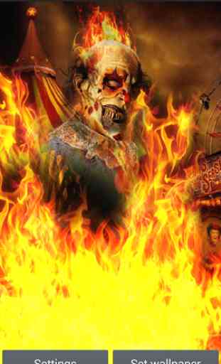 Clown Ghost Rider sur Fire 3