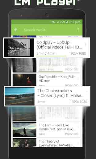 CM Video Player for Android 1