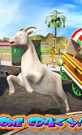 Crazy Goat in Town 3D 1