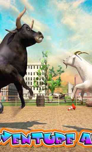 Crazy Goat in Town 3D 2