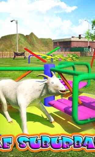 Crazy Goat in Town 3D 3