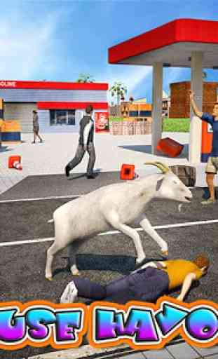 Crazy Goat in Town 3D 4