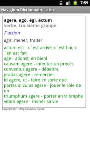 Dictionnaire Latin 2