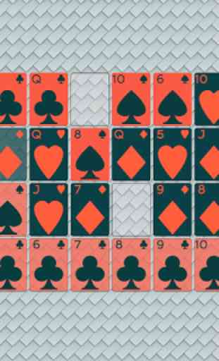 Gaps solitaire Dark cards 3