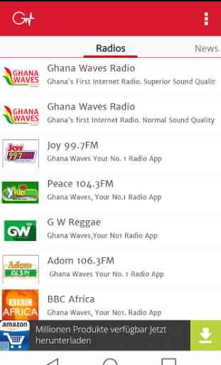 Ghana Waves Radio Stations 1