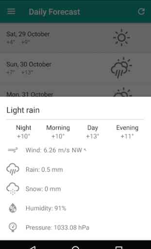 Good Weather - Open Source app 3
