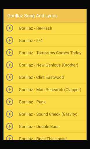 Gorillaz Feel Good Inc Songs 2