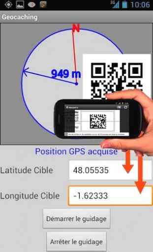 GPS Geocaching Finder 3