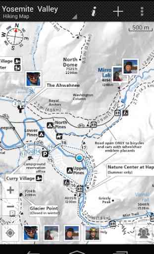 GPS on ski map 3
