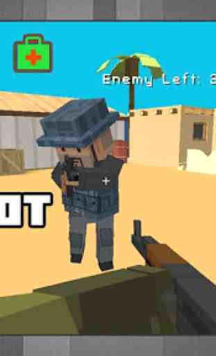 Gun Shoot - Pixel War 3D 1