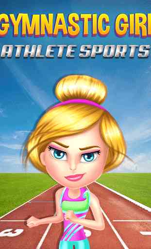 Gymnastic fille Athlète Sport 1