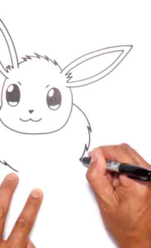 How to draw Pokeball 3