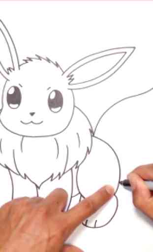 How to draw Pokeball 4