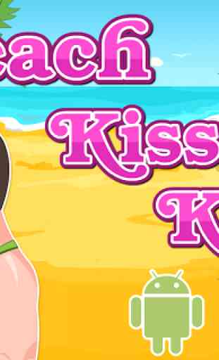 Kissing Game-Beach Couple Fun 4