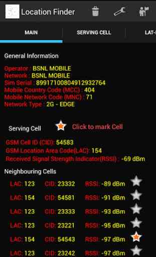 Location Finder and GSM mapper 1