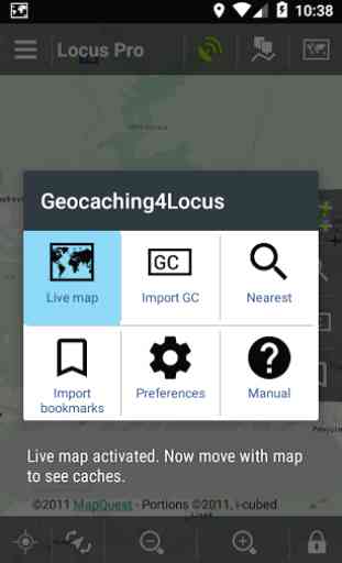 Locus addon - Geocaching4Locus 4