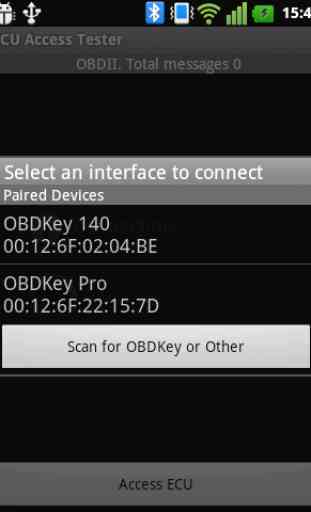 OBD ECU Access Tester 2
