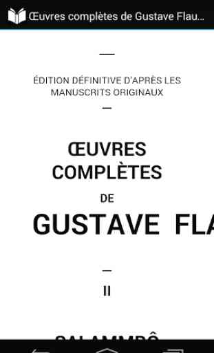 Œuvres complètes de Flaubert 2 2