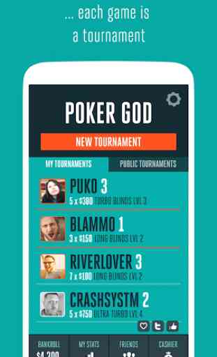 Poker God - Heads Up Poker 2