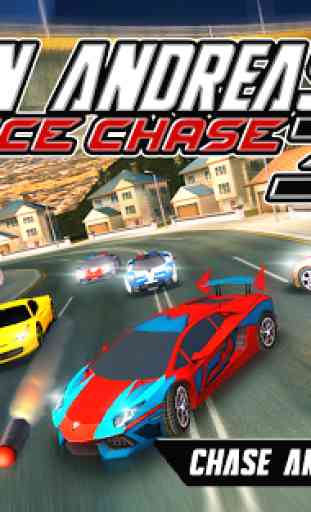 san andreas police chasse 3D 1