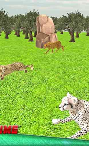 simulateur guépard colère wild 4