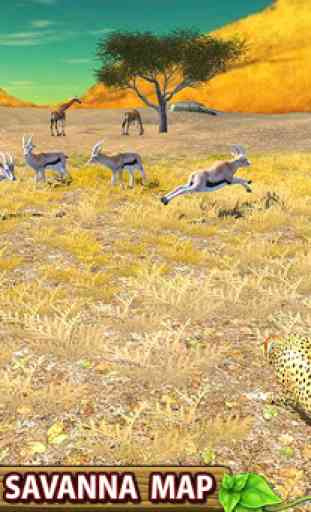 Sauvage cheetah aventure sim 2