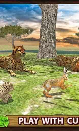 Sauvage cheetah aventure sim 4