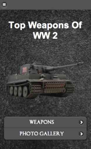 Top armes de WW2 GRATUIT 1