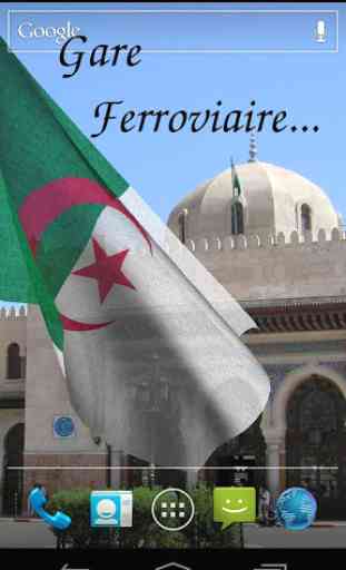 3D Algeria Flag Live Wallpaper 4