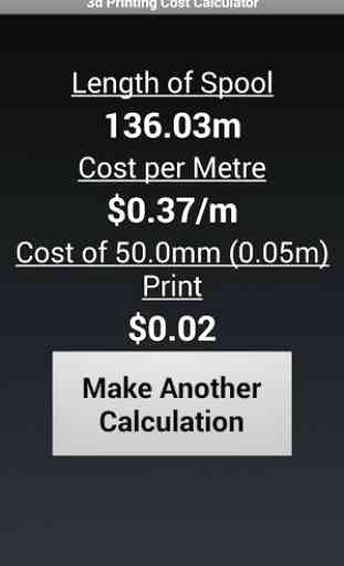 3d Print Cost Calculator Free 2