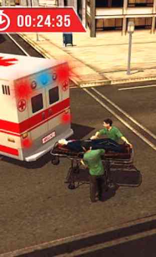 911 Ville Ambulance Rescue 3D 1