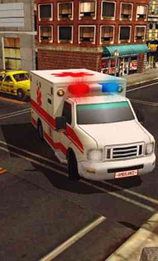 911 Ville Ambulance Rescue 3D 2
