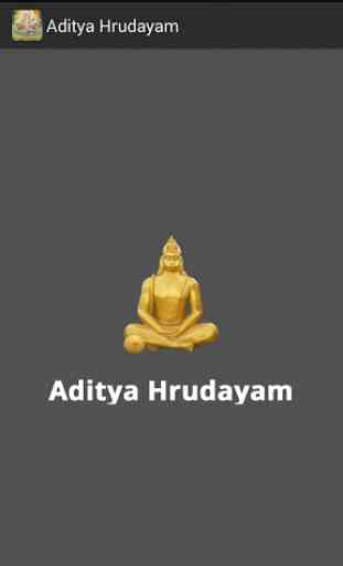 Aditya Hrudayam 1