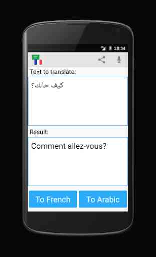 Arabe Français Traducteur 1