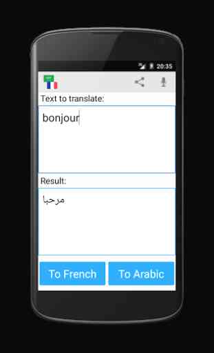 Arabe Français Traducteur 2