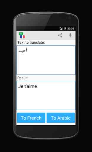 Arabe Français Traducteur 3