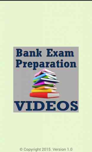 Bank Exam Preparation VIDEOs 1