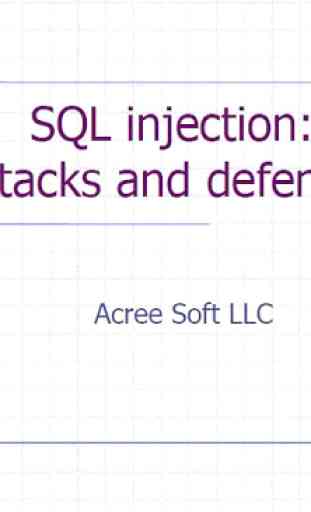 Basic of SQL Injection 1