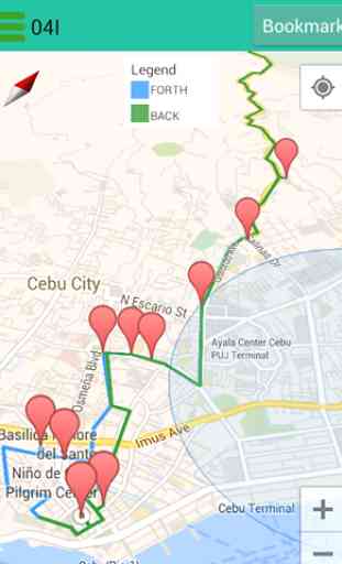 Cebu Jeepney Map 2