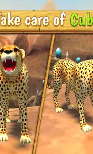 Cheetah Family Sim 4