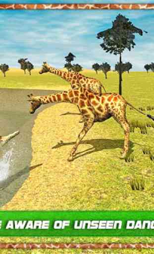 clan de girafe 3D 1