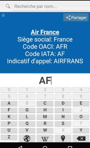 Compagnie Aérienne AITA ICAO 1
