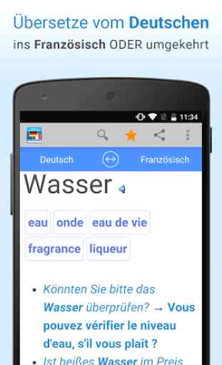 Deutsch-Französisch Wörterbuch 1