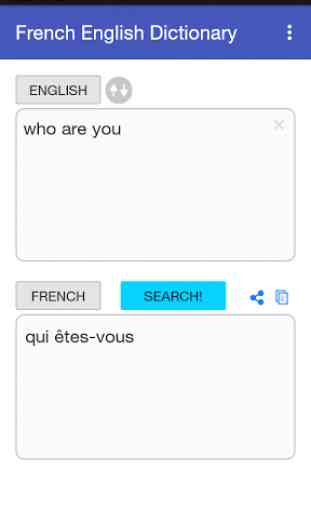 Dictionnaire Français Anglais 3