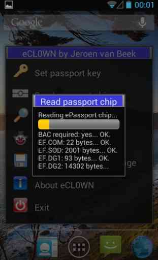 eCL0WN: an NFC passport tool 3